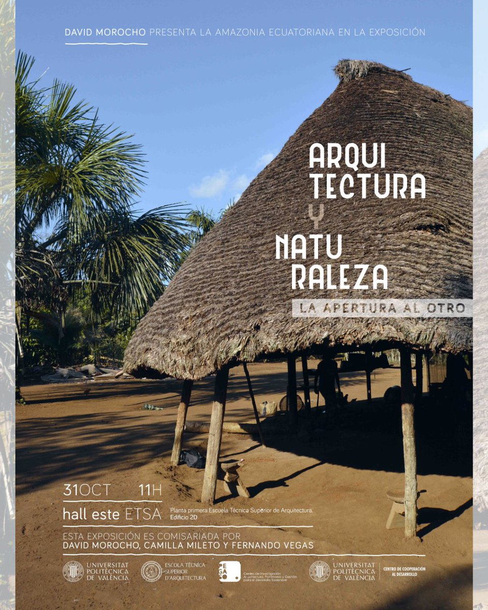 Inauguramos Expo 👏🏽

📅 Del 31 de octubre al 17 de noviembre (Hall Este, ETSA)

🎉 Inauguración: 31 de octubre 🕚 11:00h 📍 Sala de Proyecciones, ETSA

Conferencia: "Autenticidad e Indigenidad" por la antropóloga Stefanie Schien.

🔗 Más info en la bio