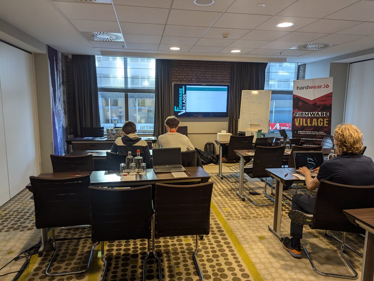 Here we go. Another Firmware Security Village <a href="/hardwear_io/">hardwear.io</a> . Come by and learn about <a href="/FAandCTool/">FACT_core</a> and Firmware Security Analysis