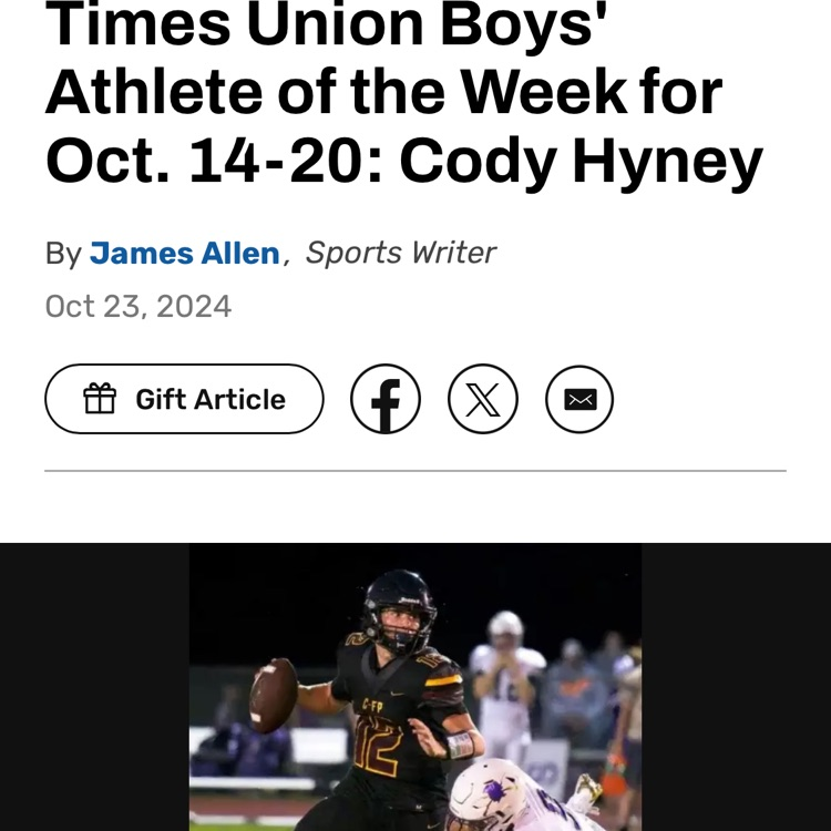 CanajoharieCSD's tweet photo. Congrats Cody Hyney! https://t.co/OJl99YWv3S