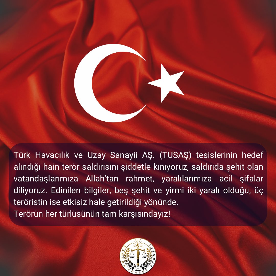 Milletimizin başı sağolsun. #terörülanetliyoruz #tusaş