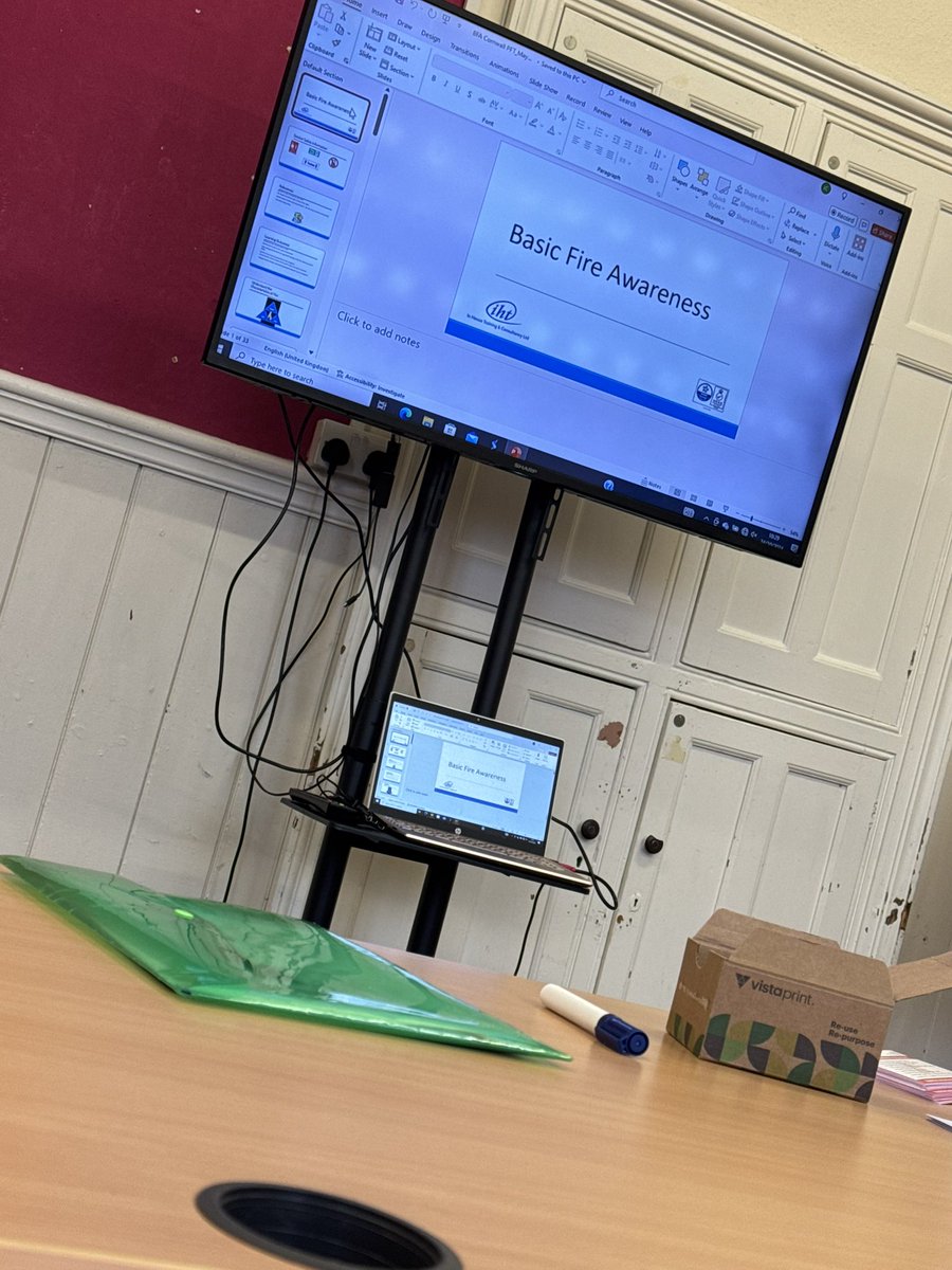 Day off my substantive role today, so catching up with some mandatory training on my bank community nurse role… #cornwall #learning #mandatorytraining #training #firesafety <a href="/CornwallFT/">Cornwall Partnership NHS Foundation Trust</a>