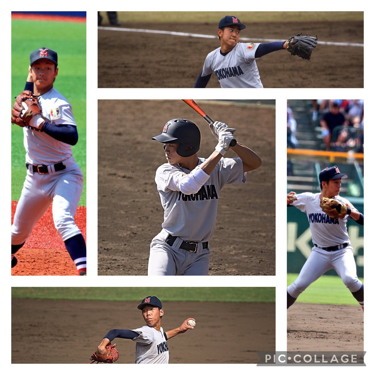 S*l様 横浜高校硬式野球部　フード付きネイビーコート　フリーサイズ S*l様 横浜高校硬式野球部 フード付きネイビーコート フリーサイズ