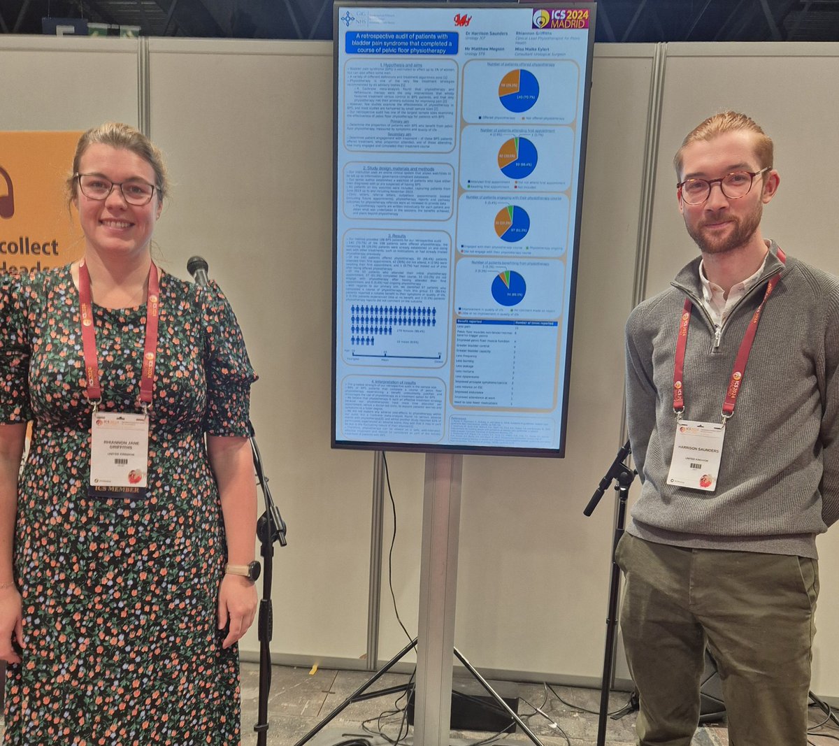 Pleased to have our work presented at #ICS2024 Thank you to Harrison for completing the audit. Looking forward to further developing our BPS management.