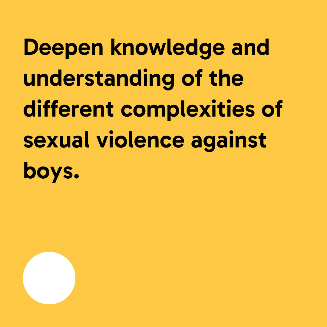 ECPAT's tweet photo. These objectives guide our efforts to deepen our understanding, challenge harmful norms of masculinity, and foster gender equity within child protection systems. https://t.co/BXblVQtgr7
