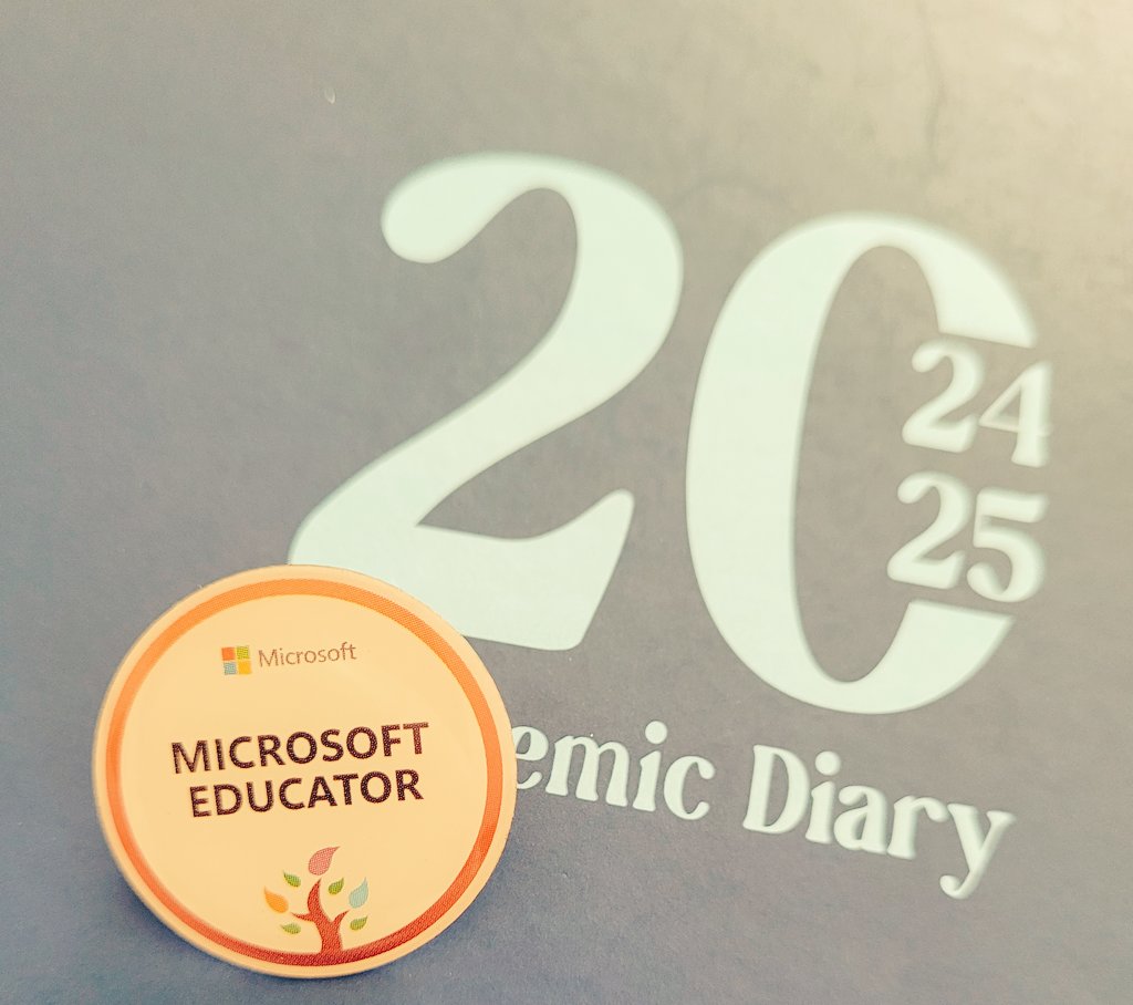 KA_BusEd's tweet image. And so my #MicrosoftEducator journey begins. Thank you for my badge @KHair_BusEd