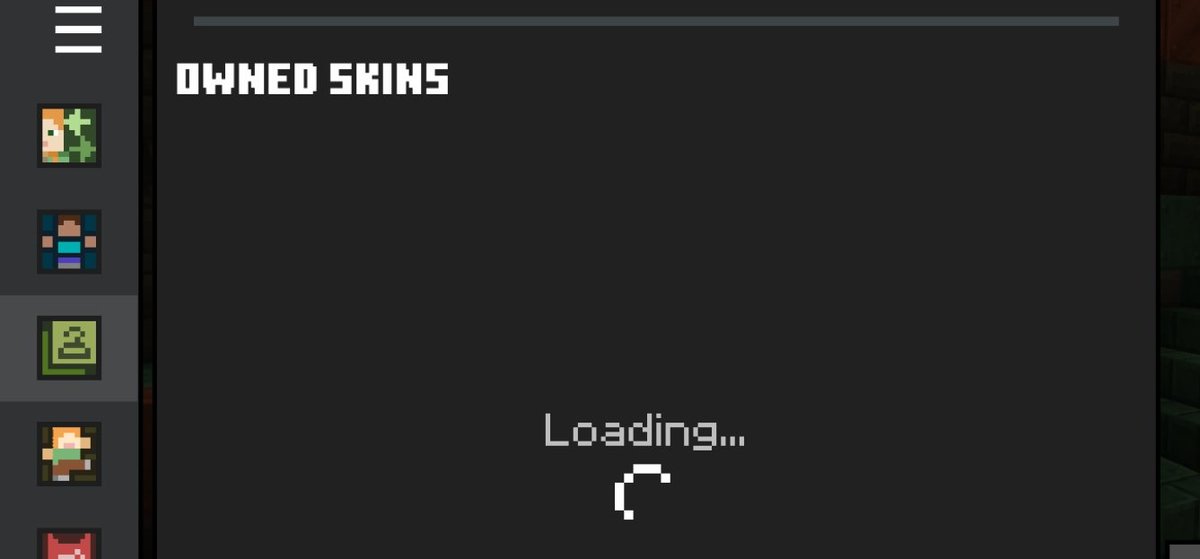 TordBlog's tweet photo. @MojangStatus The recent update have been causing me trouble form using my owned Import custom 
It forever loading and can't access it at all! 

I did everything in the book to fix I looked everywhere for a solution but it it seems to be a glitch only for me idk anyone else having this https://t.co/u34kp6EUHW