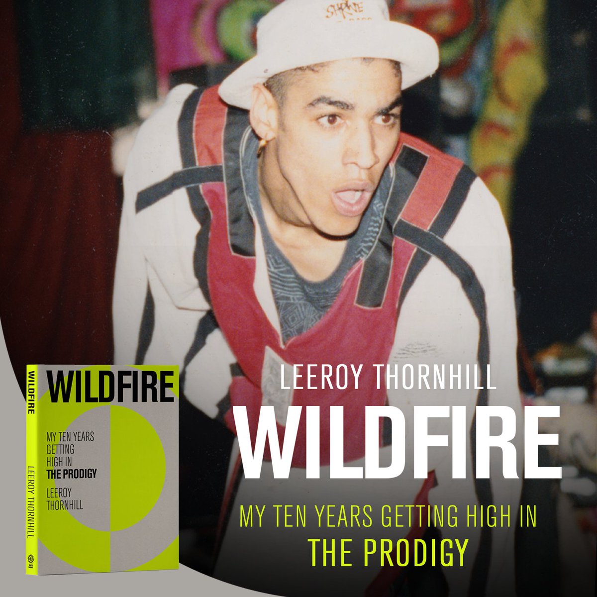 White Rabbit Books (@whiterabbitbks) on Twitter photo OUT TODAY: WILDFIRE 🔥
<a href="/LeeroyThornhill/">Leeroy Thornhill</a>'s insider account of the first decade of #TheProdigy, fully illustrated with entirely unseen photography - from the earliest raves, through to becoming one of the biggest bands on the planet.
geni.us/WildfireLT OUT TODAY: WILDFIRE 🔥
<a href="/LeeroyThornhill/">Leeroy Thornhill</a>'s insider account of the first decade of #TheProdigy, fully illustrated with entirely unseen photography - from the earliest raves, through to becoming one of the biggest bands on the planet.
geni.us/WildfireLT