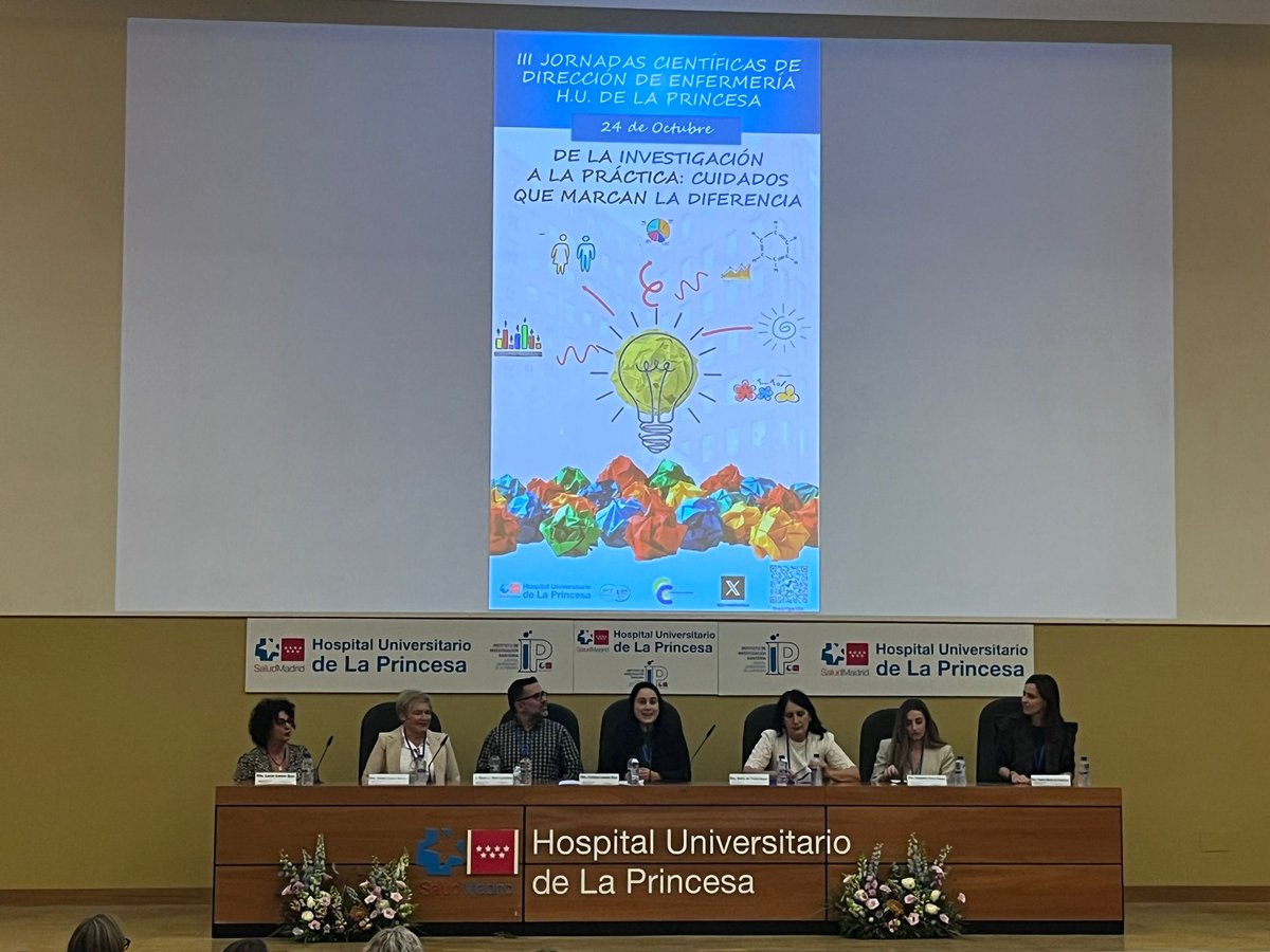 ➡️Comienza la segunda Mesa Redonda:

 🗣️ Moderadora: Dña. Cristina Lobete Díaz.

🗣️ Intervienen: 
🔹Dña. Vanesa Marco de Francisco
🔹Dña. Alejandra Pérez Tomás 
🔹Dña. Marta de Prada Nozal
🔹D. Miguel Moral Caballero
🔹Dña. Eloísa López Abarca
🔹Dña. Lucía Castro Boix