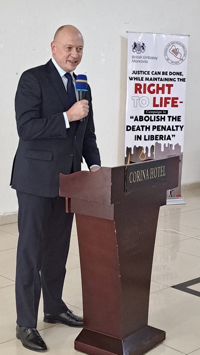 "Responding to a crime, no matter how heinous, by committing another crime should never be the solution"  - Ambassador <a href="/Neil_Bradley_UK/">Neil Bradley</a> 🇬🇧

👇Read more press coverage of the CSO-led project to abolish the death penalty here👇

📰shorturl.at/D5gzO📰

#UKAid proud to support