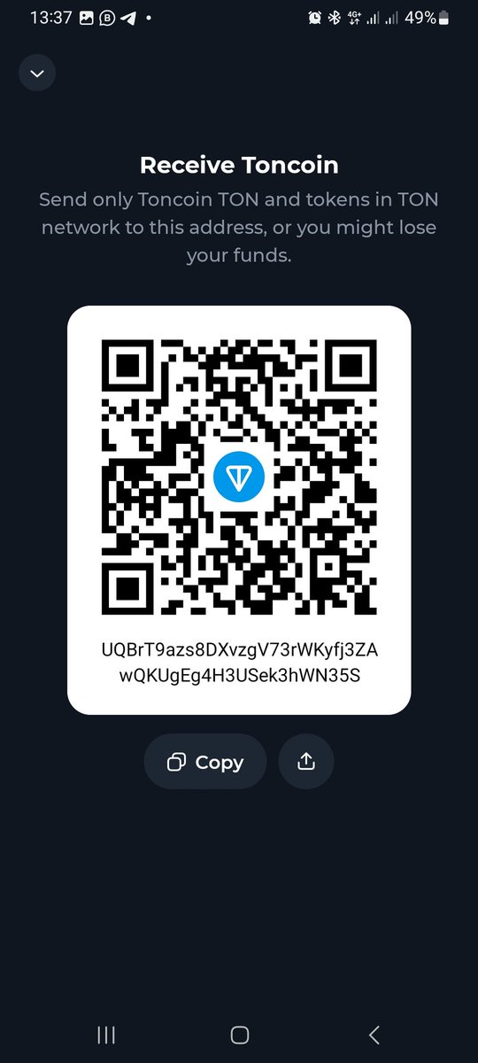 ToyinComfort6's tweet photo. @mentoraacrypto UQBrT9azs8DXvzgV73rWKyfj3ZAwQKUgEg4H3USek3hWN35S https://t.co/UusckbH5d0
