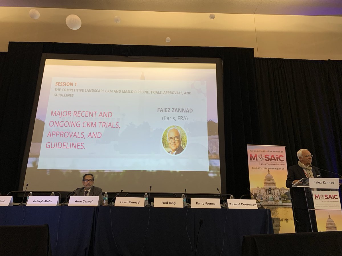 Nicolas Girerd (@nicolasgirerd) on Twitter photo Opening of the #MOSAIC meeting in Washington by <a href="/FaiezZANNAD/">Faiez ZANNAD</a>.
😁 to discuss the liver heart kidney metabolism interactions in the next 2 days !
<a href="/SABOURETCardio/">SABOURETCardiologist</a> @JJheart_doc <a href="/Giccardio_fr/">GICC</a> <a href="/HFA_President/">HFAPresident</a> <a href="/GianluSava/">Gianluigi Savarese</a> Opening of the #MOSAIC meeting in Washington by <a href="/FaiezZANNAD/">Faiez ZANNAD</a>.
😁 to discuss the liver heart kidney metabolism interactions in the next 2 days !
<a href="/SABOURETCardio/">SABOURETCardiologist</a> @JJheart_doc <a href="/Giccardio_fr/">GICC</a> <a href="/HFA_President/">HFAPresident</a> <a href="/GianluSava/">Gianluigi Savarese</a> 