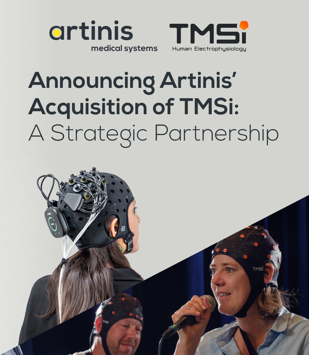 Artinis Medical Systems (@artinis_ms) on Twitter photo We are proud to announce that
<a href="/Artinis_MS/">Artinis Medical Systems</a> has acquired Twente Medical Systems International (TMSi)!
Through this acquisition, both companies will combine their expertise and technologies, leading to more advanced solutions for the medical and scientific market. All activities We are proud to announce that
<a href="/Artinis_MS/">Artinis Medical Systems</a> has acquired Twente Medical Systems International (TMSi)!
Through this acquisition, both companies will combine their expertise and technologies, leading to more advanced solutions for the medical and scientific market. All activities