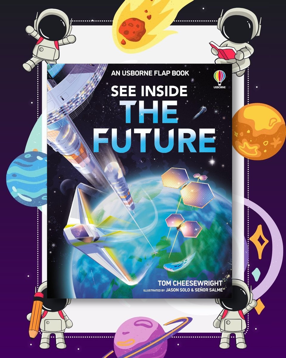 LoveReading4Kids (@lovereadingkids) on Twitter photo "Feel excited for the future with this fascinating flap-filled information book," <a href="/ReeceAndrea/">Andrea Reece</a>, Expert Reviewer
See Inside the Future (7+) by <a href="/bookofthefuture/">Tom Cheesewright</a>, Illustrated by Jason Solo, Señor Salme, <a href="/Usborne/">Usborne Publishing</a>
Discover the inspiring and empowering read:
l8r.it/EPEu "Feel excited for the future with this fascinating flap-filled information book," <a href="/ReeceAndrea/">Andrea Reece</a>, Expert Reviewer
See Inside the Future (7+) by <a href="/bookofthefuture/">Tom Cheesewright</a>, Illustrated by Jason Solo, Señor Salme, <a href="/Usborne/">Usborne Publishing</a>
Discover the inspiring and empowering read:
l8r.it/EPEu