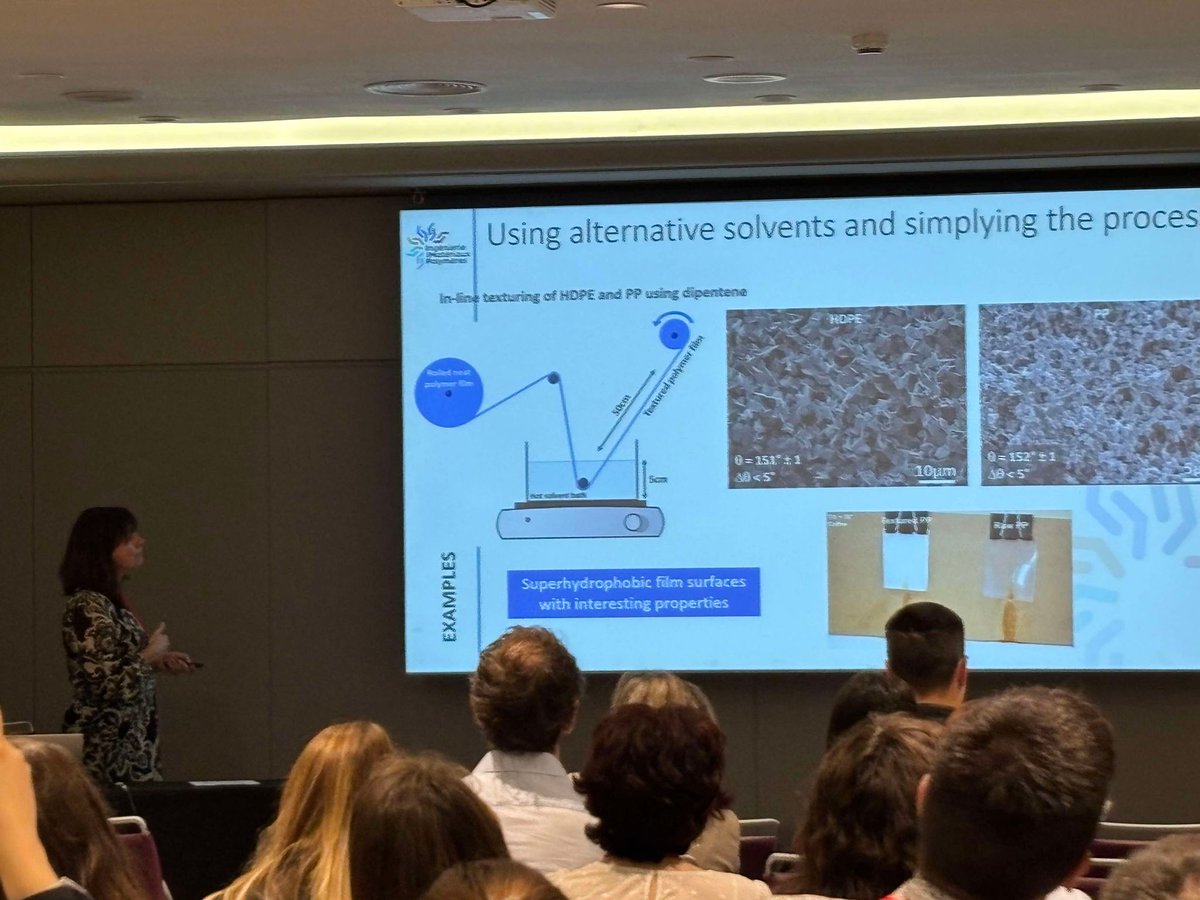 Smart Materials and Surfaces (SMS2024- Spain) (@smartmatsurf) on Twitter photo Thank you Prof. Jannick Rumeau, University of Lyon, France for your great keynote talk on : How to get a surface structuration through a simple process of polymer manufacturing? as part of the 9th edition of the Smart Materials and Surfaces 2024 in Barcelona <a href="/SmartMatSurf/">Smart Materials and Surfaces (SMS2024- Spain)</a> Thank you Prof. Jannick Rumeau, University of Lyon, France for your great keynote talk on : How to get a surface structuration through a simple process of polymer manufacturing? as part of the 9th edition of the Smart Materials and Surfaces 2024 in Barcelona <a href="/SmartMatSurf/">Smart Materials and Surfaces (SMS2024- Spain)</a>