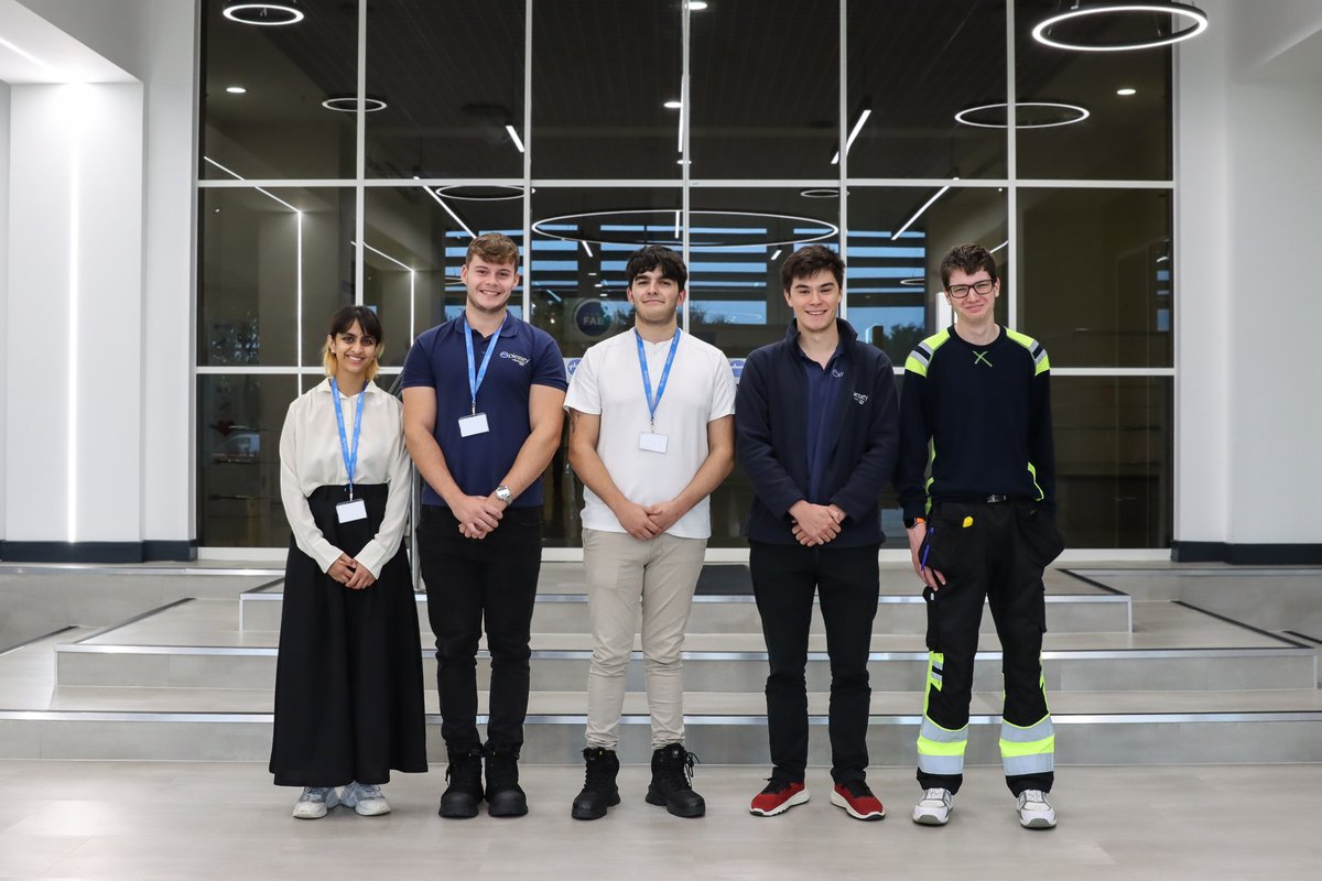 This autumn, we welcomed our newest group of early careers staff, with three apprentices and two graduates joining us. We hope the 2024 cohort enjoys being here as much as we enjoy having them!