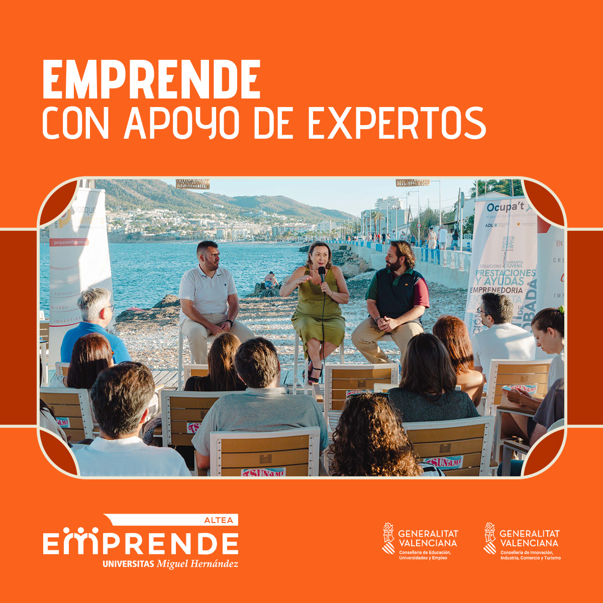 🌟 #PremiosEmprendeUMH | ¿Tienes una idea de negocio y quieres hacerla realidad en #Altea?

¡Las inscripciones para la 6ª edición del programa #AlteaEmprende siguen están abiertas! 🏆

📌 Regístrate aquí antes del 31 de octubre:
parquecientificoumh.es/noticias/inscr…