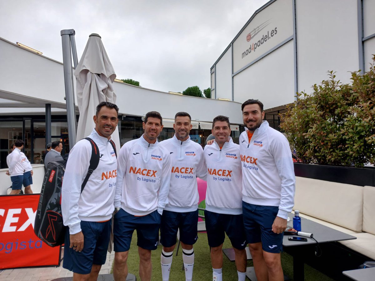 Nacex (@nacex_) on Twitter photo Gran convocatoria del #DesafíoNACEX con leyendas del #RealMadrid #FCBarcelona y #Atletico de Madrid. Pádel solidario a favor de <a href="/FEDER_ONG/">FEDER | Enfermedades Raras</a> Gran convocatoria del #DesafíoNACEX con leyendas del #RealMadrid #FCBarcelona y #Atletico de Madrid. Pádel solidario a favor de <a href="/FEDER_ONG/">FEDER | Enfermedades Raras</a>