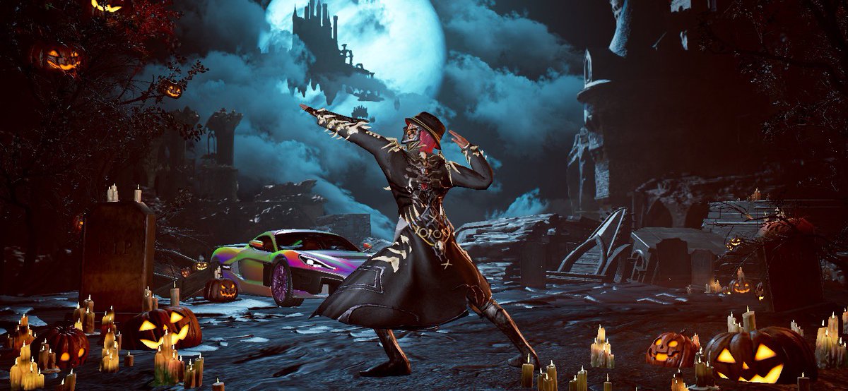 PUBG_Akinii's tweet image. 上手く出来んけど、３戦、練習したー😉

ハロウィン🎃👻背景になってた😀

#NEWSTATE
#NEWSTATEMOBILE
#ニューステ