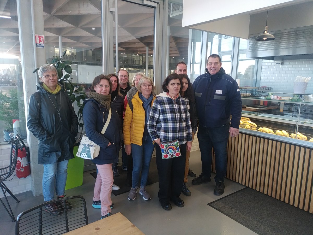 Souvenir de la visite de ce matin, dans le cadre de la 9ème édition des Journées Régionales de la visite d’Entreprise en Pays de la Loire ! 📷 <a href="/MpMariot/">MARIOT PATRICE</a>