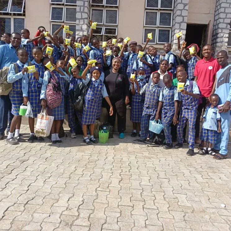 succeedingaao's tweet photo. 🌸 Menstrual Hygiene Sensitization at Niger Baptist Schools, Minna 
 we educated and sensitized students on the importance of proper menstrual hygiene, breaking stigmas and promoting confidence. Let’s continue to support and uplift every girl. 💪❤️ #MenstrualHygiene https://t.co/iqb7z9vuos