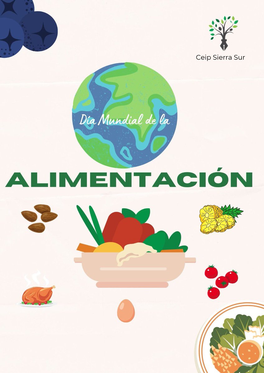 El Día Mundial de la Alimentación también ha sido celebrado en nuestro colegio, sensibilizando a nuestros discentes de la importancia de una buena dieta diaria. (16/10)
“La salud es lo más importante”

#educauja #Salud