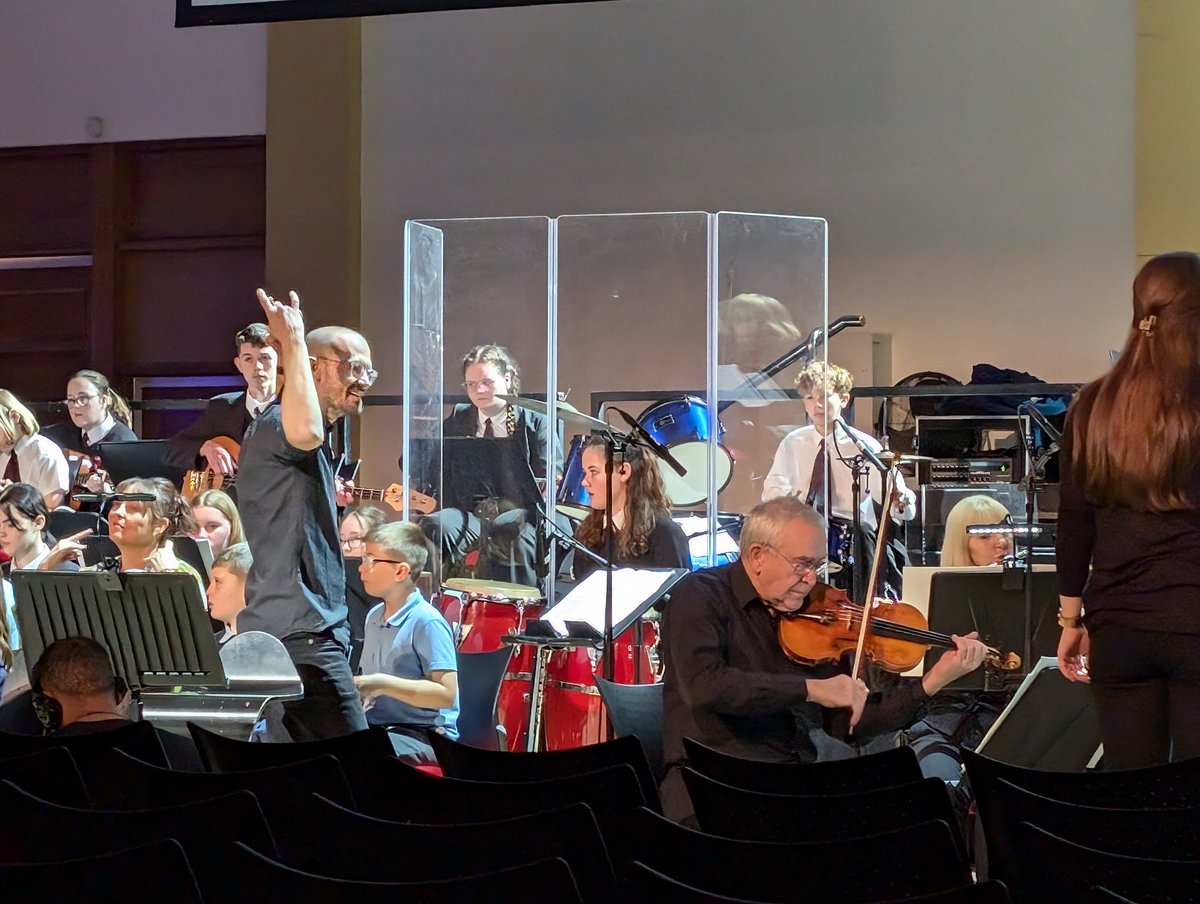 Final rehearsals are underway <a href="/bridspa/">Bridlington Spa</a> for our Energy concerts today. Pupils from across the East Riding have worked with musicians from <a href="/sinfoniavivauk/">Sinfonia Viva</a> to explore innovative solutions to the energy and climate crises through singing and songwriting. 🎵#ERCreativityWeek