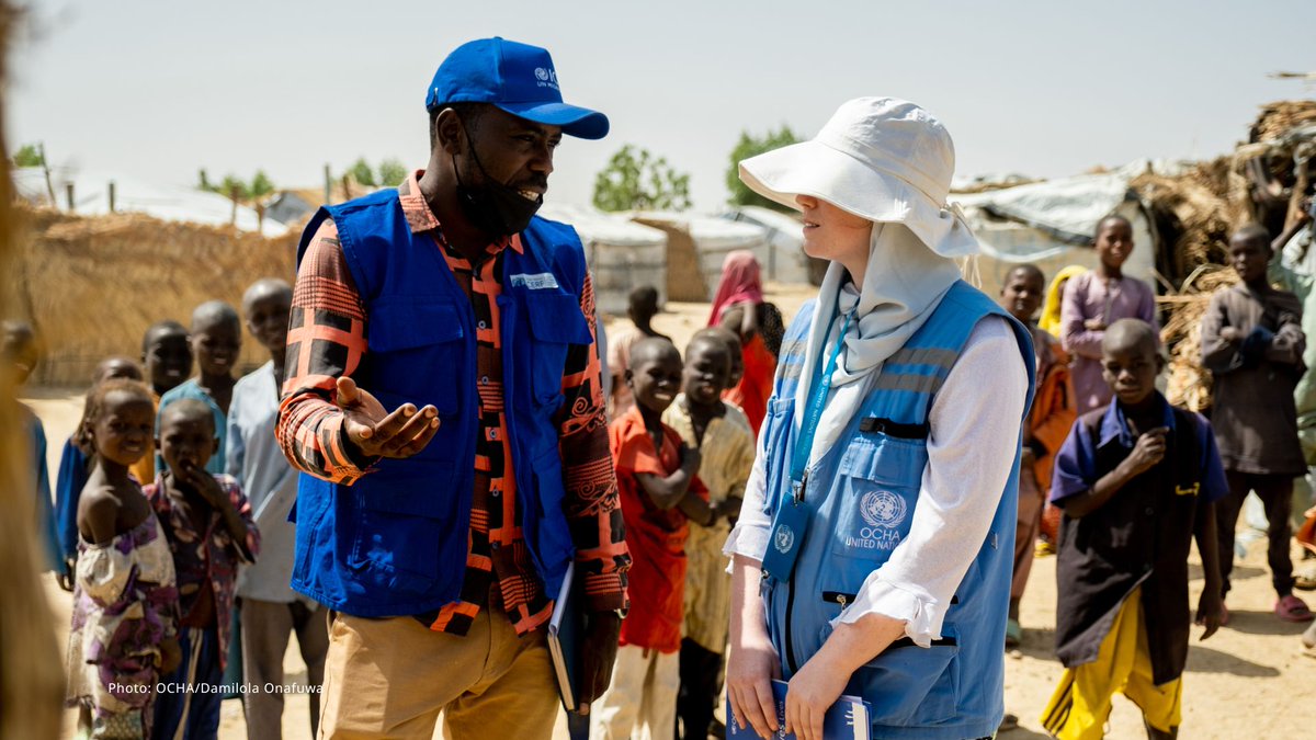 TrondJensen7's tweet photo. #Today is #UNDay

In north-east #Nigeria @UN serves people affected by conflict by:
🇺🇳 Coordinating the humanitarian response
🇺🇳 Protecting Civilians
🇺🇳 Supporting local organisations
🇺🇳 Ensuring the protection of the rights of women and girls
⛑️Saving lives!

#RememberNENigeria https://t.co/Vasfp645wL