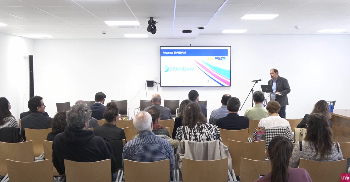 El #EquipoFresno estamos en la presentación de #SPANDAM: una herramienta de simulación que impulsa #políticaspúblicas en zonas afectadas por la #despoblación.

👉🏽 Síguenos en directo online hoy hasta las 13.30 horas: i.mtr.cool/uvgnuotjwg

#RetoDemográfico