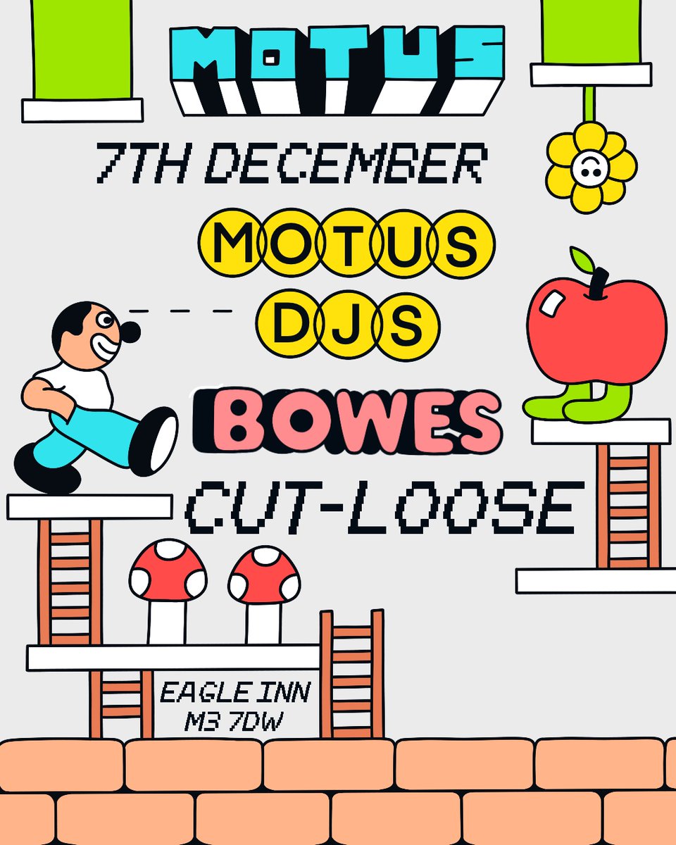 cigthief's tweet image. New poster for #motus event in December