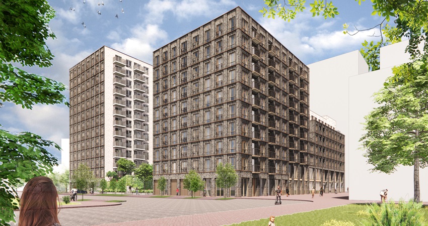 Ymere en Pré Wonen nemen 240 appartementen af van Trebbe-De Nijs: Ymere, Pré Wonen en Trebbe-De Nijs hebben een koop- en realisatieovereenkomsten getekend voor de afname en bouw van 240 appartementen in Schalkwijk in Haarlem.  dlvr.it/TFgkh5