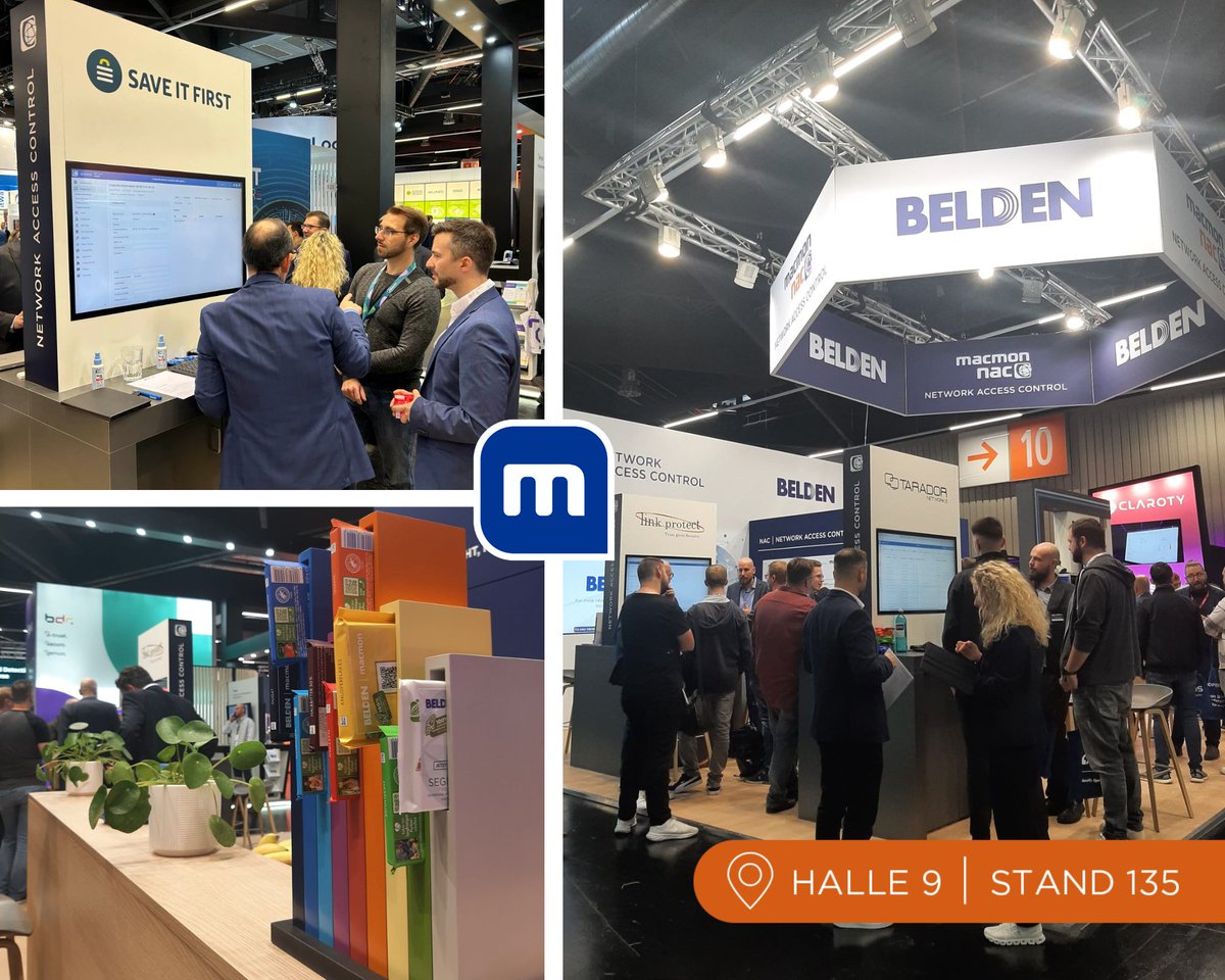 macmon_EN's tweet image. 🌟The last day of it-sa has begun!
We hope you’ve had an enjoyable time so far! To round off the event, visit Prof. Dr. Tobias Heer @ Forum Stage for his presentation about REST and APIs.
🍫Snacks are available at our Booth 135, Hall 9!
#itsa #CyberSecurity #NetworkAccessControl