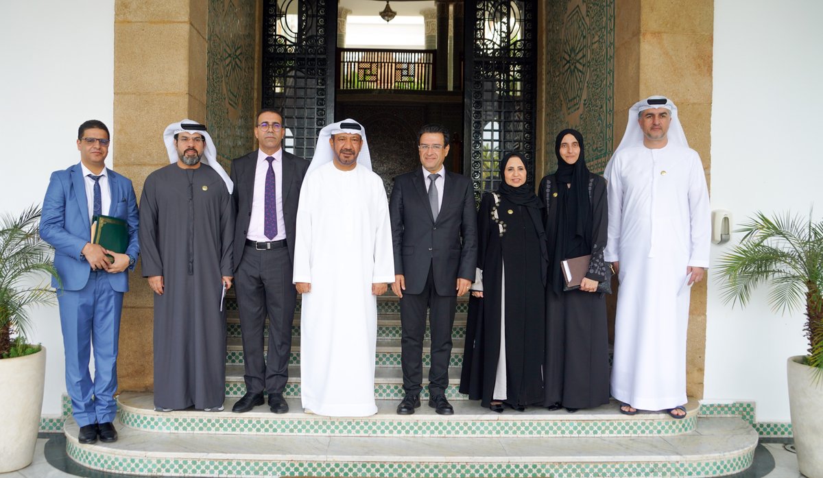 khalifaAward's tweet photo. خلال زيارة وفد جائزة " خليفة التربوية "
لوزارة التربية الوطنية والتعليم الأولي والرياضة 
و زيارة سفارة دولة الإمارات العربية المتحدة في المملكة المغربية الشقيقة .

#المغرب #morocco 
#جائزة_خليفة_التربوية #ميز_نفسك #الدورة_ال18 #khalifaawardforeducation #bedistinguished #bedistinguished #18thcycle #earlylearning #early_learning