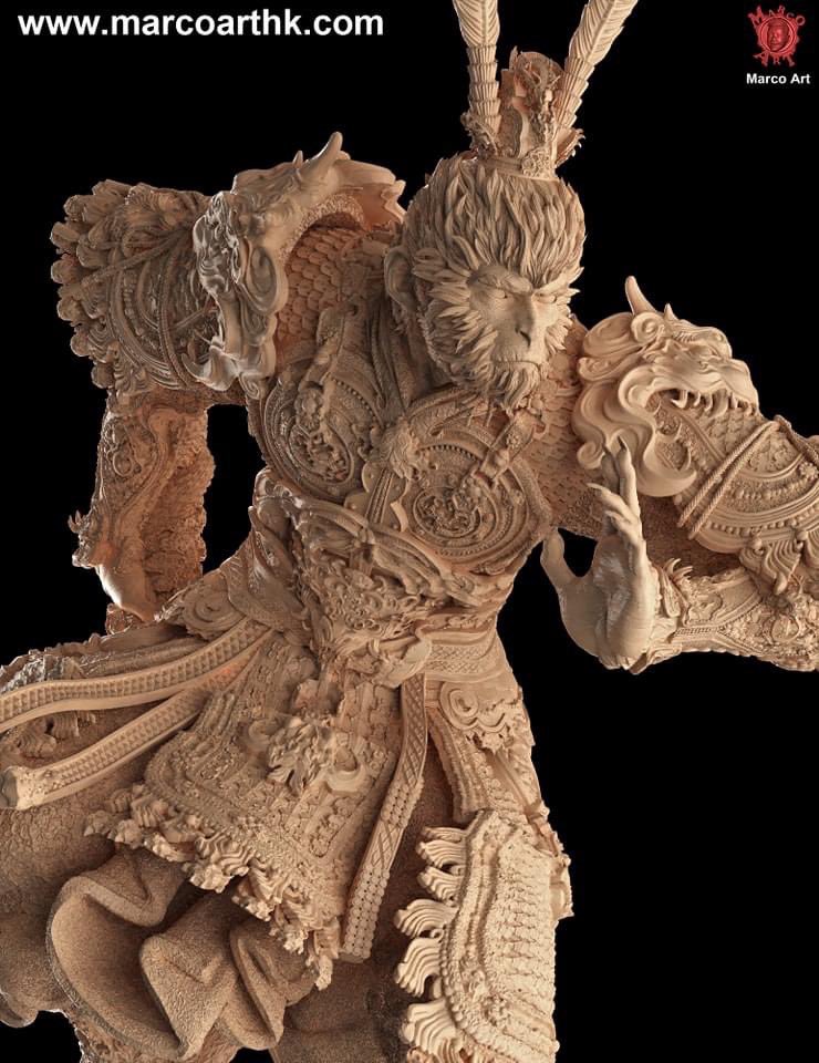 MarcoArt6's tweet photo. 黑悟空
Black Myth Wukong

Please follow my website https://t.co/FdvSYdijEv for more artworks.  PM me if interested.

#marcoart #blackmythwukong黑悟空 #黑悟空 #zbrushsculpt #stl  #くろしんわ ごくう https://t.co/RIIoKH7dxe