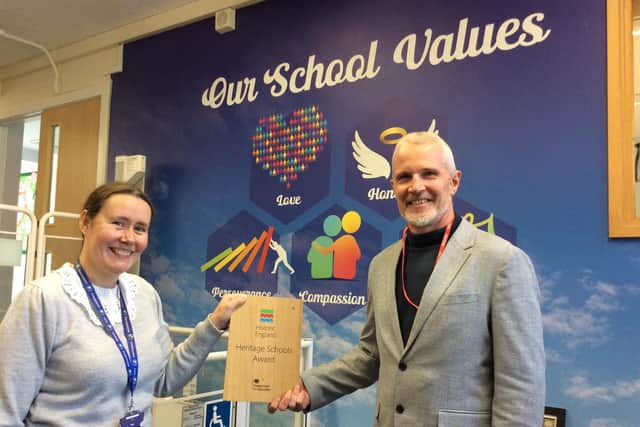 Congratulations to <a href="/RingsteadSchool/">Ringstead Primary</a> in Northamptonshire for achieving the Heritage Schools Award. The pupils had great enthusiasm for History and their knowledge of the subject was outstanding! Special thanks to Julia, the History Lead. Amazing Work!