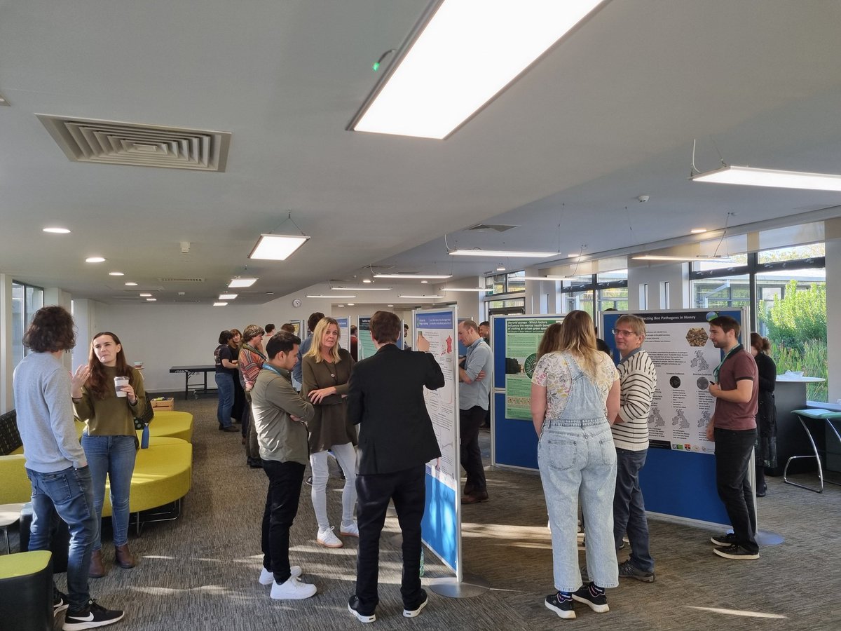 It's fantastic to see the engagement in the Annual <a href="/UK_CEH/">UKCEH</a> PGR Showcase. I'm really looking forward to the talks this afternoon!
