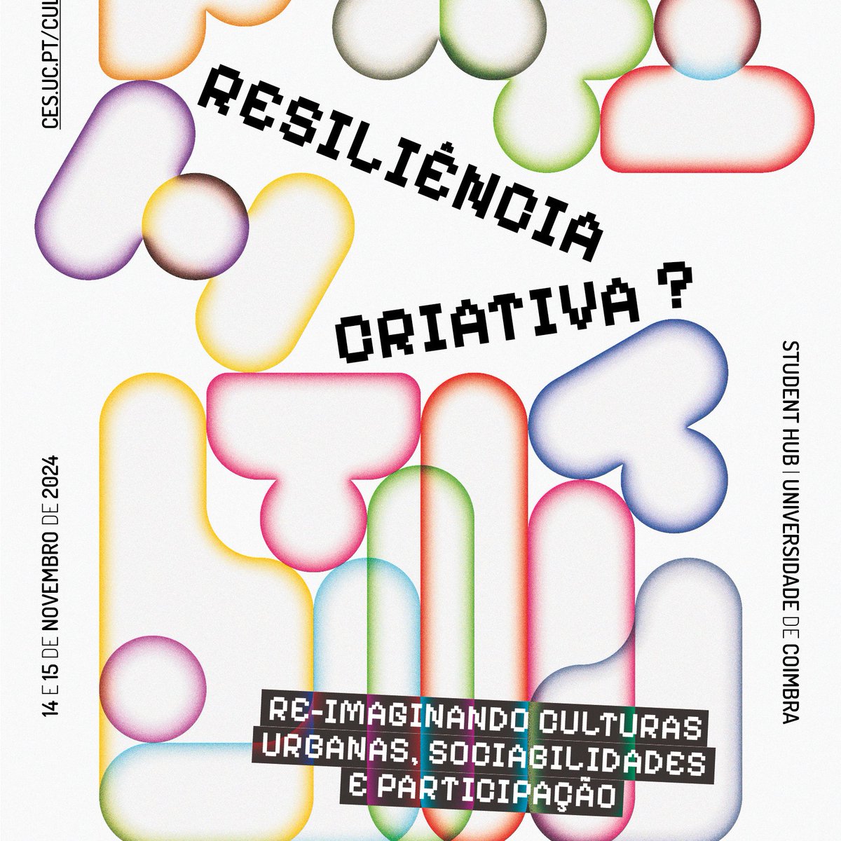 CES.UCoimbra (@ces_uc) on Twitter photo Colóquio Internacional 📘CULTURS Por uma resiliência criativa? Re-imaginando culturas urbanas, sociabilidades e participação 📆14-15 NOV 2024 🎯Student Hub <a href="/UnivdeCoimbra/">Universidade de Coimbra</a> >> Inscrições abertas ces.uc.pt/culturs-ic/?id… Colóquio Internacional 📘CULTURS Por uma resiliência criativa? Re-imaginando culturas urbanas, sociabilidades e participação 📆14-15 NOV 2024 🎯Student Hub <a href="/UnivdeCoimbra/">Universidade de Coimbra</a> >> Inscrições abertas ces.uc.pt/culturs-ic/?id…