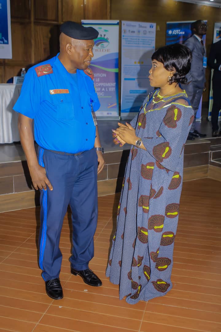 La cérémonie de lancement du forum régional des jeunes et autres acteurs de la Société civile sur les résolutions 1325, 2250 et 2475 du CSNU, La CN du STN2250-RDC a saisi l'occasion pour faire un plaidoyer en faveur de la signature du Plan Opérationnel Provincial de mise en œuvre