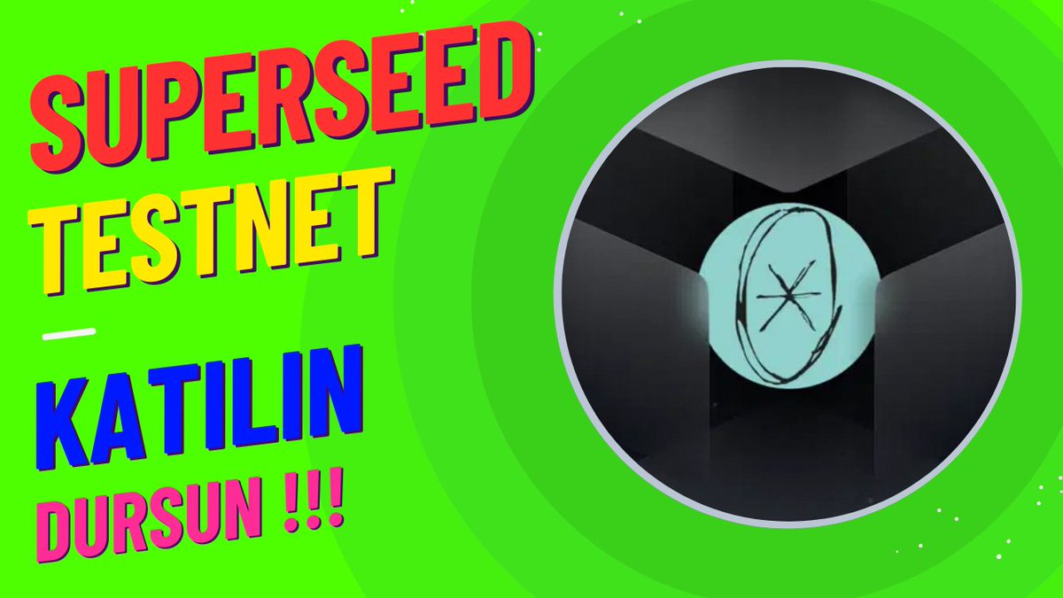 kriptoescobar0's tweet photo. Superseed Testnet / Hızlı Keyifli Az Katılan Var / Yapın Dursun Derim !!!
Güzel testnet, baya olmuş çıkalı, son zamanlarıdır artık, katılın dursun derim.
Linkler: https://t.co/iYMa3Drub1
@SuperseedXYZ #superseed #superseedtestnet #superseedairdrop https://t.co/TMehtQNYrx