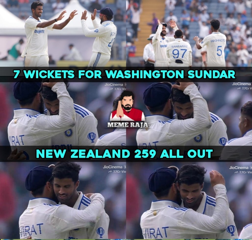 SONUKUBRO9's tweet photo. FIFER!!💀💀
Outstanding stuff this is from Washington Sundar!!🔥🔥
A maiden five-wicket haul for Washington Sundar 👊
#WTC25 #INDvN
2nd Test | #viratKohli𓃵 |
#WashingtonSundar #KLRahul𓃵 | #GautamGambhir |#JioHotstar #RavichandranAshwin https://t.co/l0GBdncvfI
