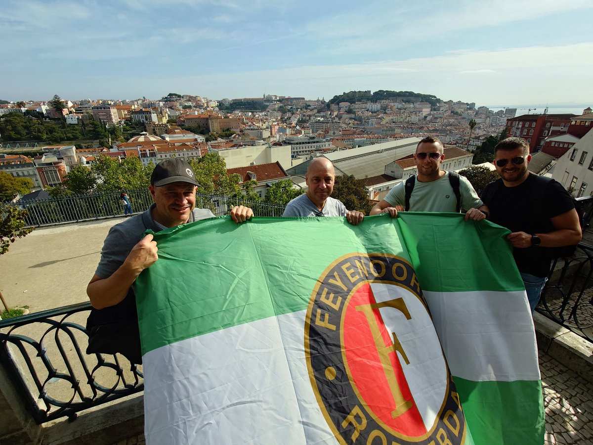 Nog ff door Lissabon struinen #Feyenoord #benfey