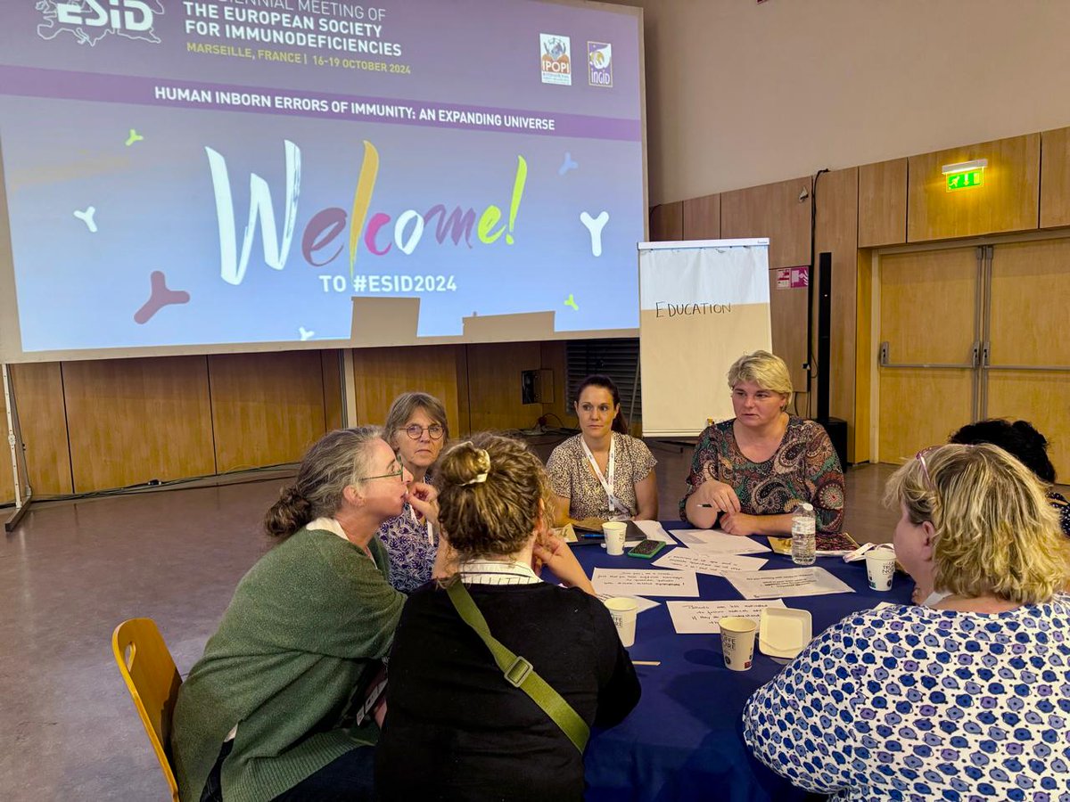 INGID round table sessions and discussions were record breaking at ESID/INGID 2024 in Marseille with many educational and learning opportunities for the global PID nurses.

# INGID Round table Lunch