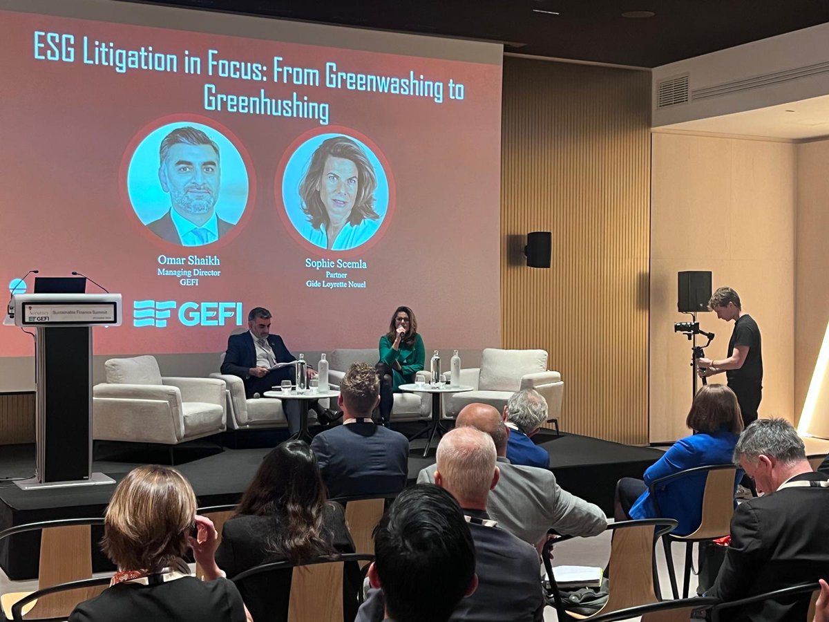 "ESG litigation is set to rise with new regulations like CS3D in Europe" 

Sophie Scemla, <a href="/Gide_avocats/">Gide</a> said that companies must strengthen due diligence, engage with stakeholders, and manage risks from consumer activism and social media boycotts. 
#ESGLitigation #Sustainability