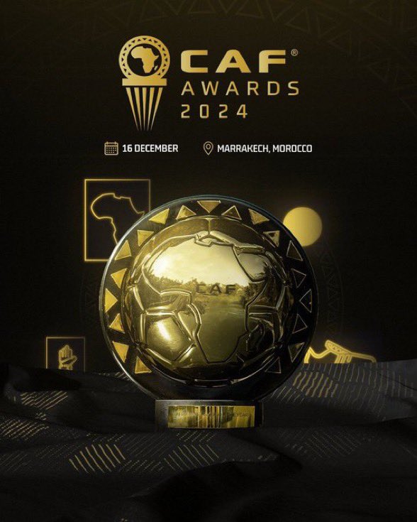 sylinational_FR's tweet photo. 🚨 Officiel, le prix du meilleur joueur africain de l’année sera décerné le 16 décembre 2024 à Marrakech au Maroc.

Serhou Guirassy aura plusieurs matchs devant lui pour marquer les esprits #GuirassyBallonDor https://t.co/Cafu2vbbsN