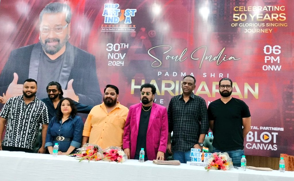 ccoi_1947's tweet photo. #CCIEvents Press Conference organised by @HelpArtistIndia announcing Live Concert of Padma Shri @SingerHariharan in Delhi.
#LiveConcert #Hariharan
#HelpArtistIndia #HariharanLive #SoulIndiaConcert #MajorDhyanChandStadium #November30 #PadmaShriHariharan #50YearsOfMusic #IndianMusicLegend #SoulfulTunes #LiveInConcert