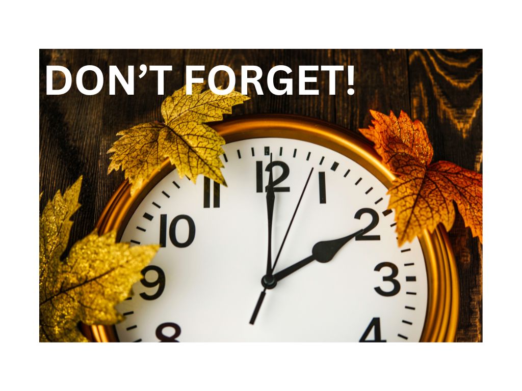 StAlksDuffield's tweet photo. Clocks go back Sunday morning https://t.co/2hV8pLRRCK