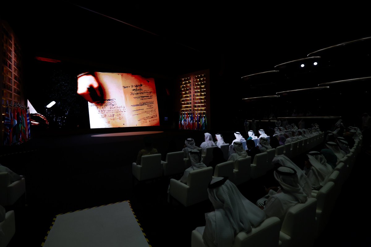 Astro_Alneyadi's tweet photo. Guided by the visionary leadership of the UAE, we have witnessed generations of educated leaders rise—empowered with knowledge and poised to shape the future of their nations. I had the honor of attending a remarkable moment as the champions of the #ArabReadingChallenge were crowned. These young individuals continue to demonstrate that reading is far more than a pastime; it is a way of life, one that nurtures the mind and spirit.