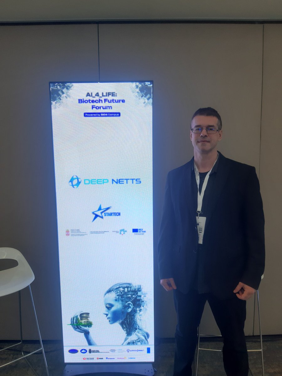 zsevarac's tweet image. Excited to share latest @DeepNetts use cases in #biotech and #scientificcomputing with #ai and #java at #ai_4_life conference