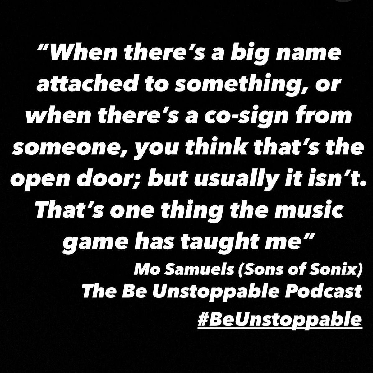 Beunstoppablepc's tweet photo. In this episode @Mo_Samuels1 talks about his rise from the UK underground scene to -international powerhouse, how @sonsofsonix created their signature sound&amp; the hard-won lessons learned while navigating the industry.

👉 Click to listen now https://t.co/2Px6gvNam5 https://t.co/RGfvIzvatx