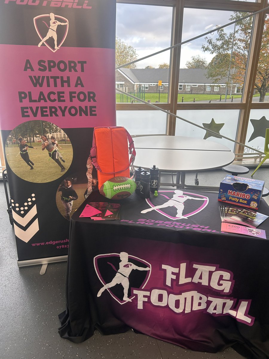 Presenting at the Rochdale and Oldham School Sports Partnership conference today. Another exciting opportunity to introduce #FlagFootball to more educators. 

We’ve even got goodies to give away!!!

#Rochdale #Oldham #PE #SchoolSport