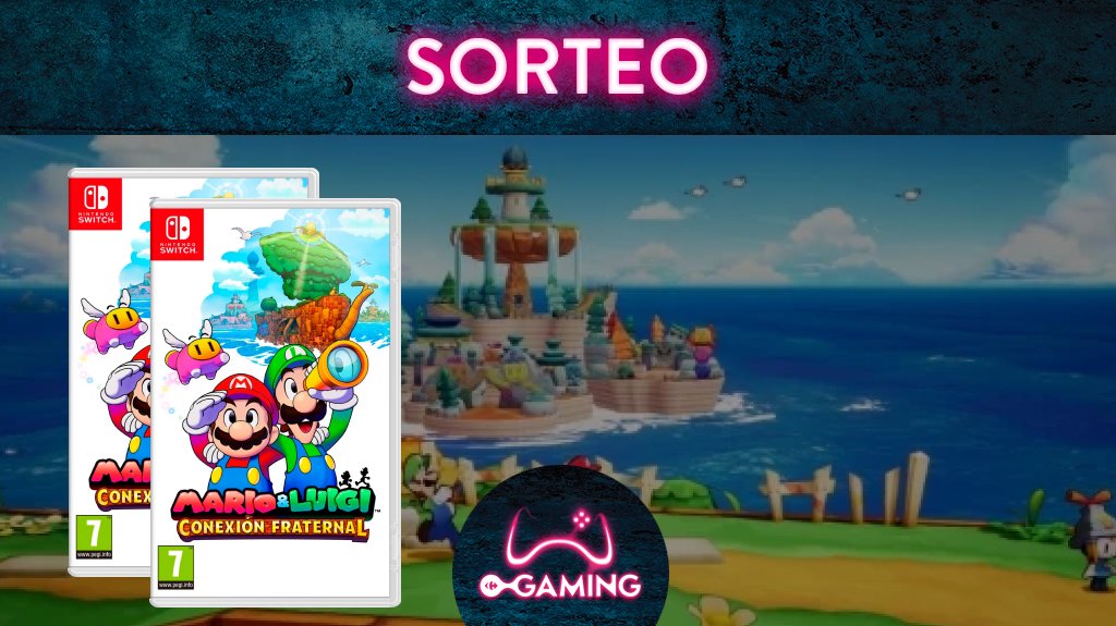 ⚠ SORTEO   
¡Tengo 2 juegos de Mario y Luigi: Conexión Fraternal! 🤩 ¿Quieres uno de ellos?   

✅ Haz FAV y RT
✅ Menciona a un amigo con #CRFMarioyLuigiConexiónFraternal
✅ Puedes participar tantas veces como quieras con amigos diferentes 

 Bases➡️bit.ly/3Y5cklC